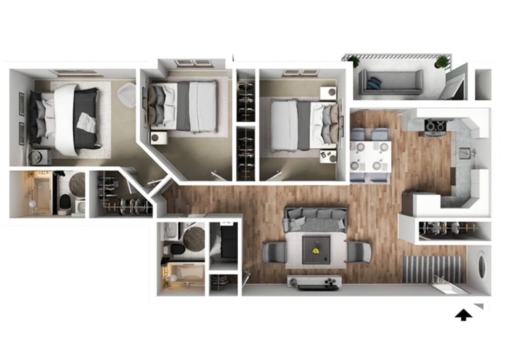 Lakewood Station apartments in Lakewood, WA