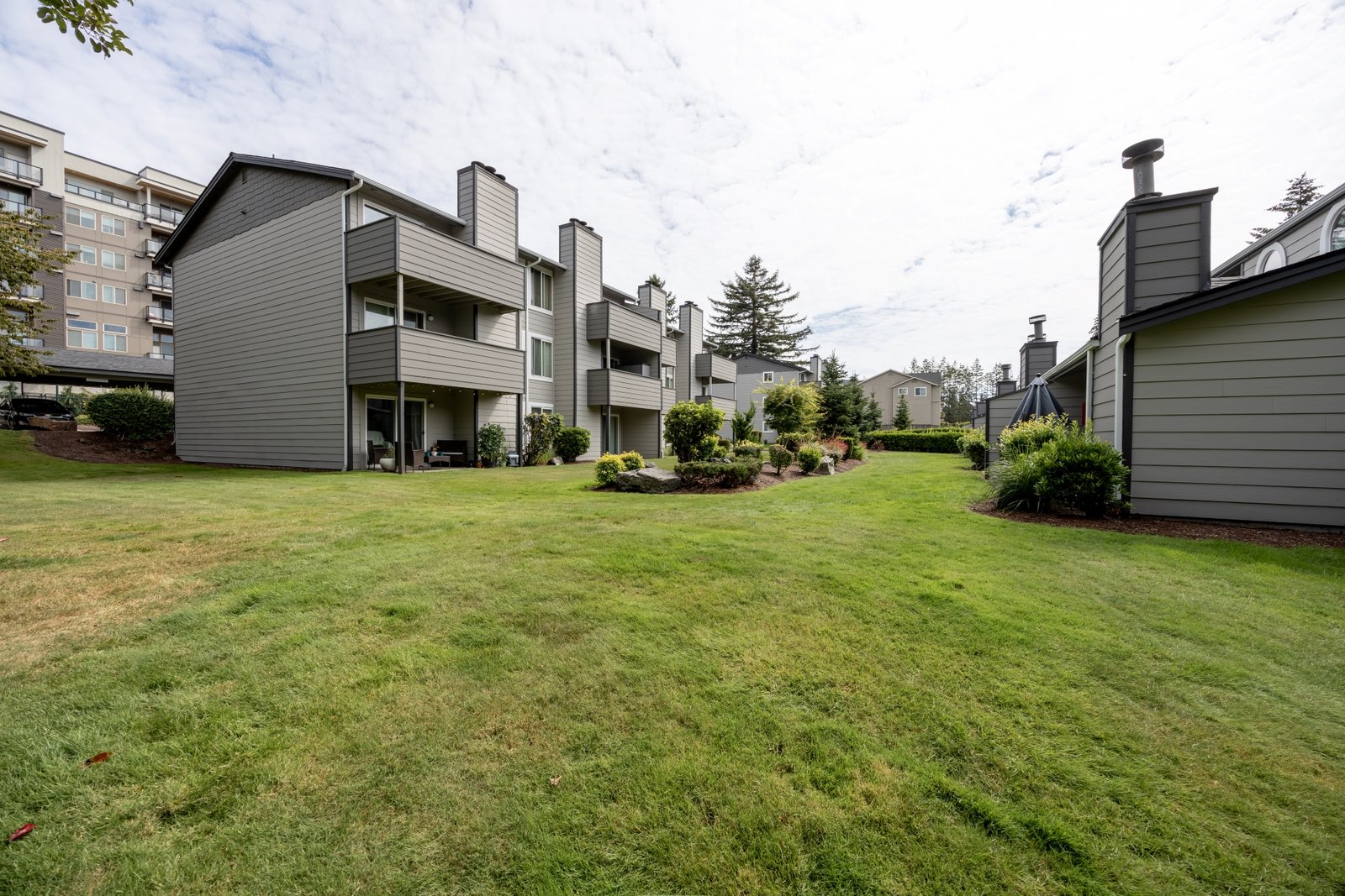 View at Briarview apartments in University Place, WA