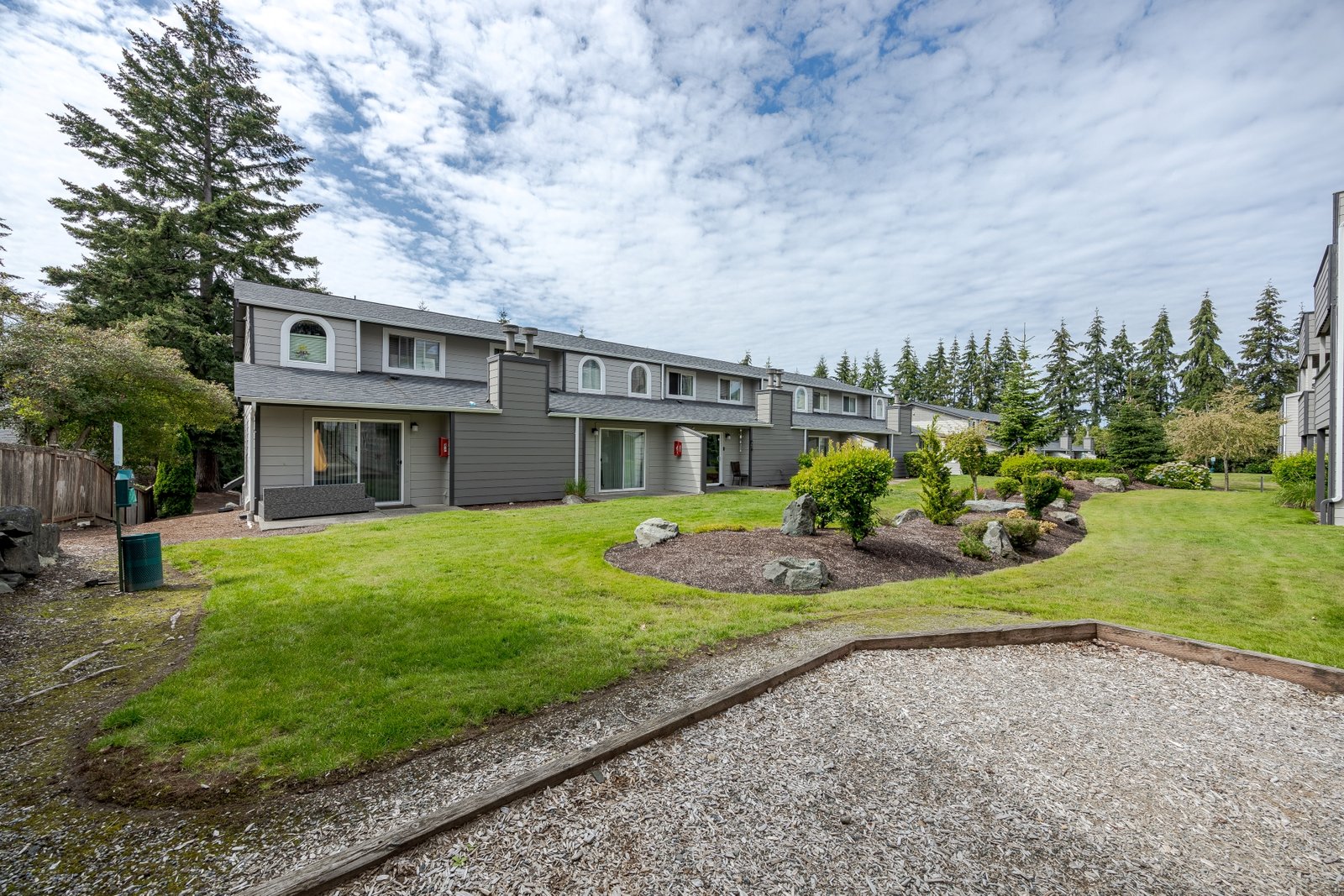 View at Briarview apartments in University Place, WA